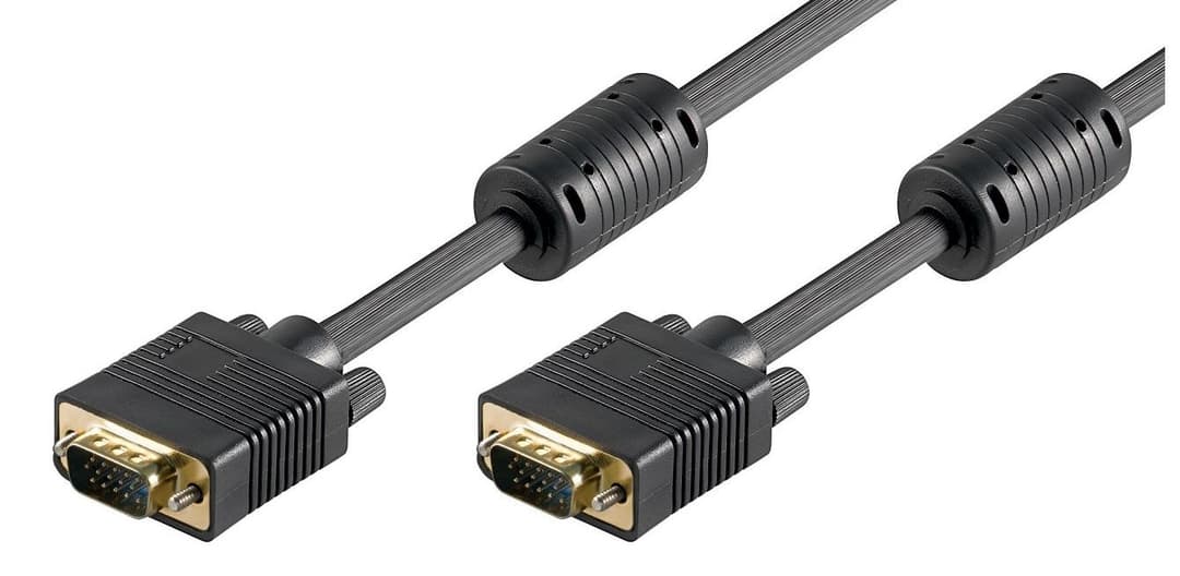 SVGA HD15 1m M-M w.ferrit core - Image 1