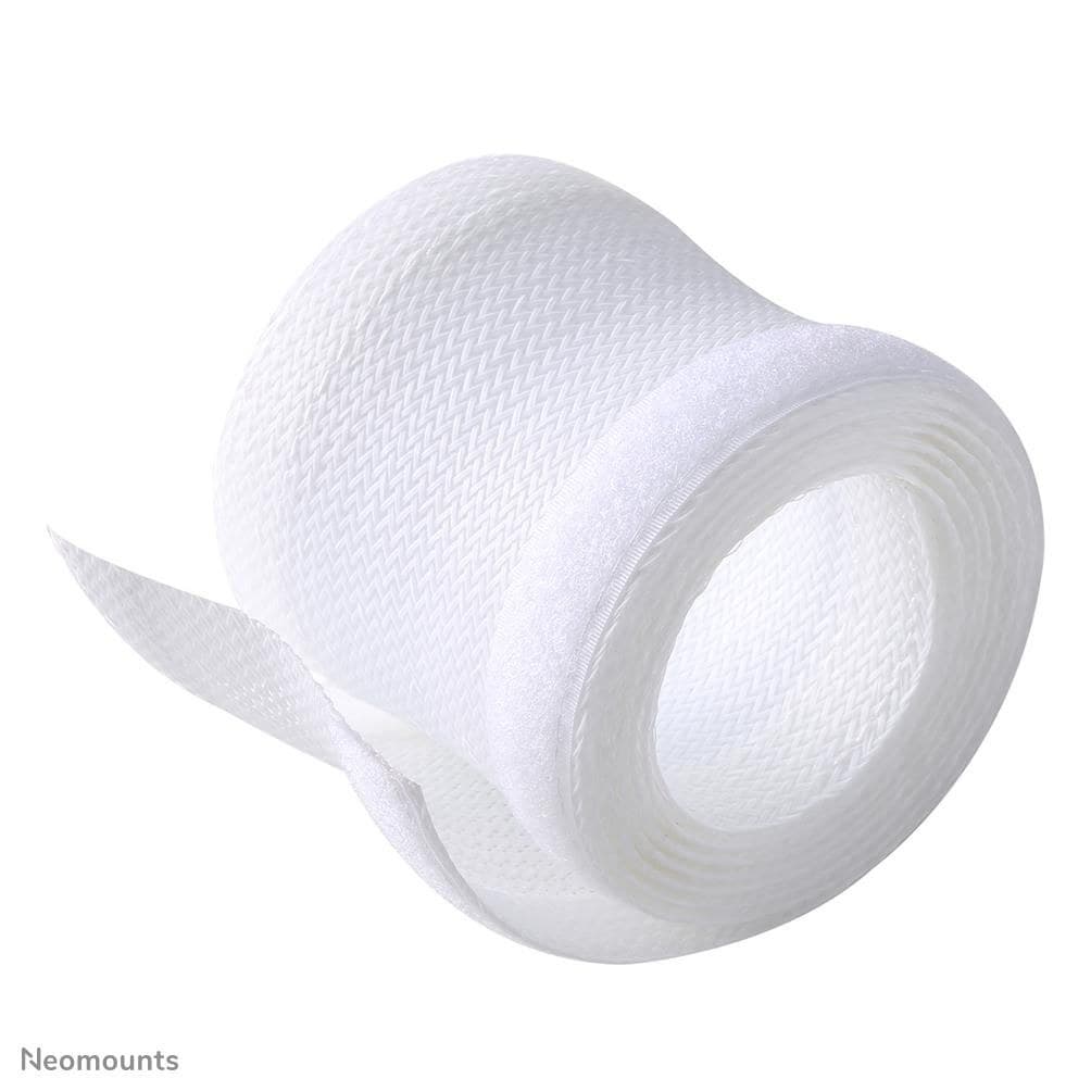 Neomounts NS-CS200WHITE Flexible Cable Sock 200cm - White - Image 1