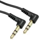 Cables Direct 0.3m 3.5mm Stereo Cable in Black thumbnail 2