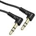 Cables Direct 0.3m 3.5mm Stereo Cable in Black - Image 3