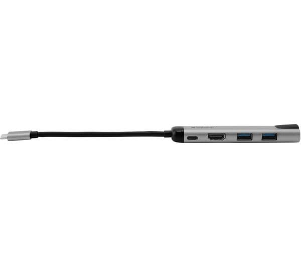 Verbatim 49141 5-Port USB Type-C Hub Grey - Image 4