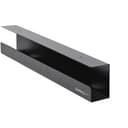StarTech.com Under Desk Cable Management Tray - Office/Standing Desk Cable Tray Organizer - Desk/Table Mount Holder for Cords/Wire/Power Strip - Computer Cable Manager - 23-1/2"L x 4-1/2"D thumbnail 1