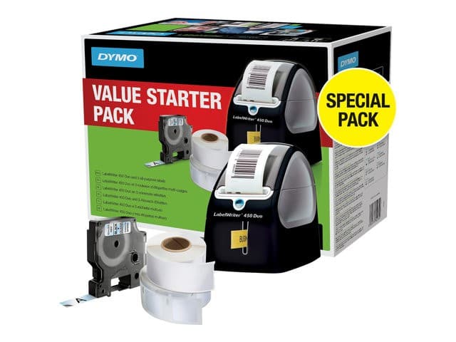DYMO Square Multipurpose Labels - multi-purpose labels - 750 label(s) - 25 x 25 mm