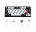 KEYCHRON Q1 HE Wireless Mechanical Gaming Keyboard - Carbon Black thumbnail 5