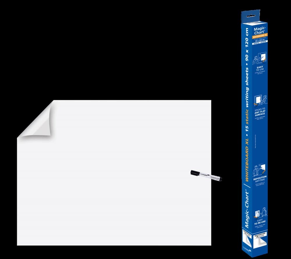 Legamaster Magic-Chart Plain whiteboard foil 90x120cm