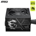 MSI MAG A650BN PCIE5 II 650W 80 PLUS Bronze ATX 3.1 Power Supply thumbnail 4