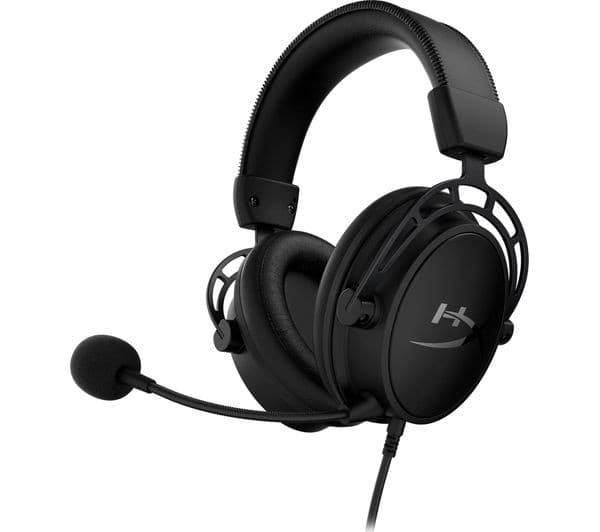 HyperX Cloud Alpha Wired Gaming Headset - Black