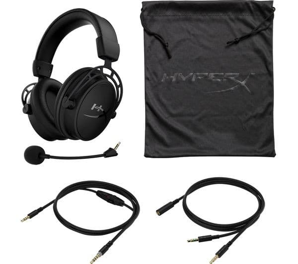 HyperX Cloud Alpha Wired Gaming Headset - Black - Image 4