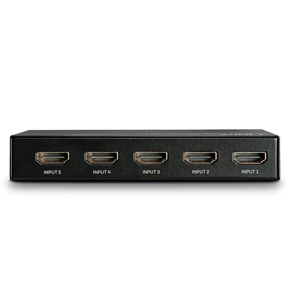 Lindy 38233 5 Port HDMI 18G Switch, 4K 60Hz HDR, 5 In 1 Out, IR Remote & Power Supply Included - Image 4