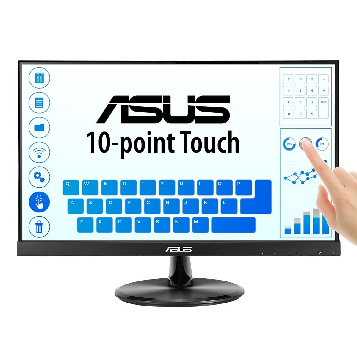 ASUS VT229H 21.5" 1920 x 1080 Full HD IPS LED Touchscreen Monitor