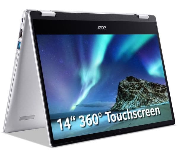 Acer Chromebook Spin 314 Intel Celeron N4500 4GB 64GB Silver - Image 1