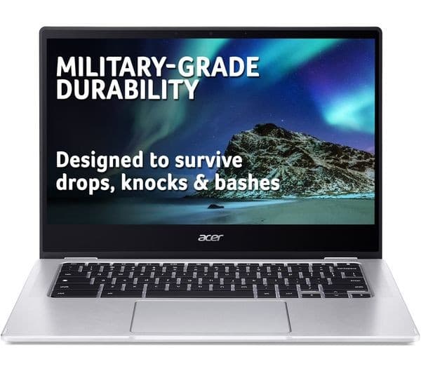 Acer Chromebook Spin 314 Intel Celeron N4500 4GB 64GB Silver - Image 2