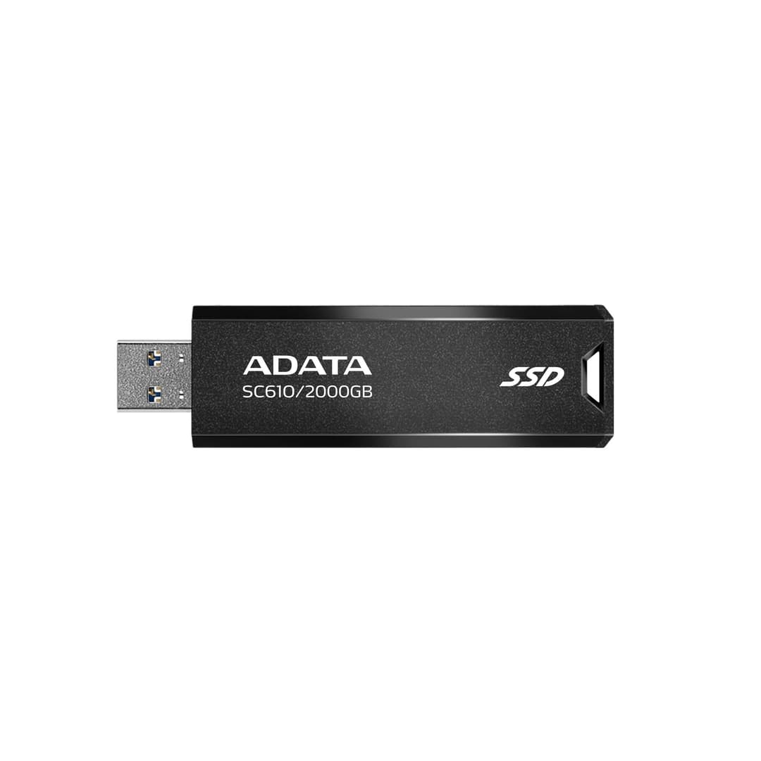 ADATA SC610 USB flash drive 2 TB USB Type-A 3.2 Gen 2 (3.1 Gen 2) Black - Image 1