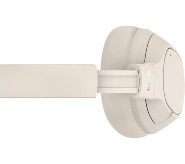 Belkin SoundForm Isolate Wireless Bluetooth Noise-Cancelling Over-Ear Headphones - Sand - Image 6