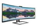 Philips Brilliance P-line 499P9H 49" Curved 32:9 Dual QHD 5120 x 1440 Monitor with USB-C Dock & Pop-up Webcam Textured Black thumbnail 6