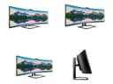 Philips Brilliance P-line 499P9H 49" Curved 32:9 Dual QHD 5120 x 1440 Monitor with USB-C Dock & Pop-up Webcam Textured Black thumbnail 8