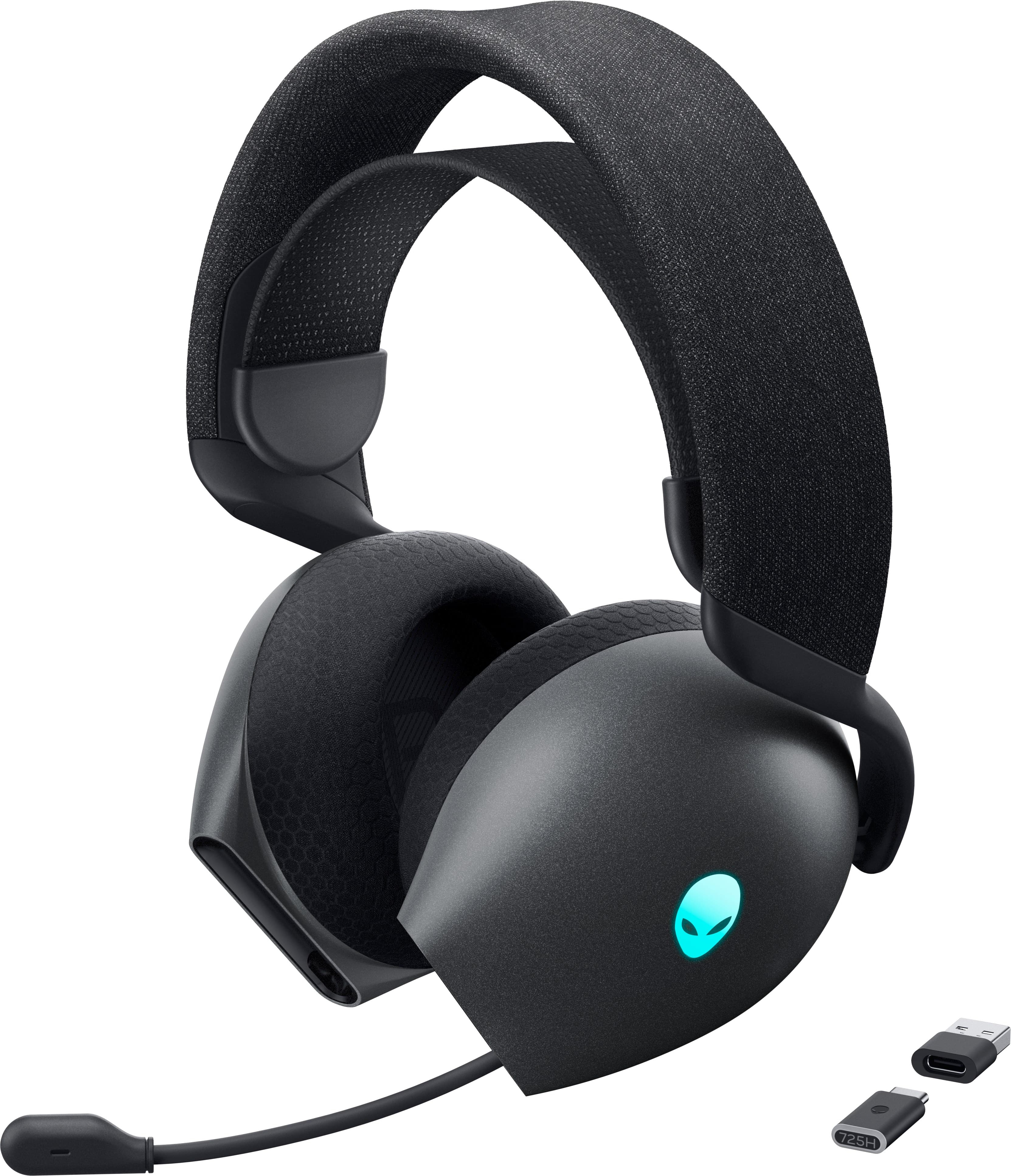 Alienware AW725H Tri-Mode Wireless Gaming Headset - Dark Side of the Moon