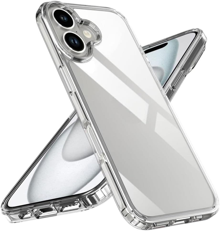 Atouchbo Tough Shockproof Armoured Clear Case Compatible With iPhone 16