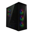 Arctic Xtender ARGB Tempered Glass w/ Vertical GPU Mount Mid Tower PC Case - Black thumbnail 1