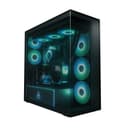 Arctic Xtender ARGB Tempered Glass w/ Vertical GPU Mount Mid Tower PC Case - Black thumbnail 5