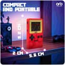 Orb - Retro Mini Handheld Games Console (150 Games) Gold thumbnail 4