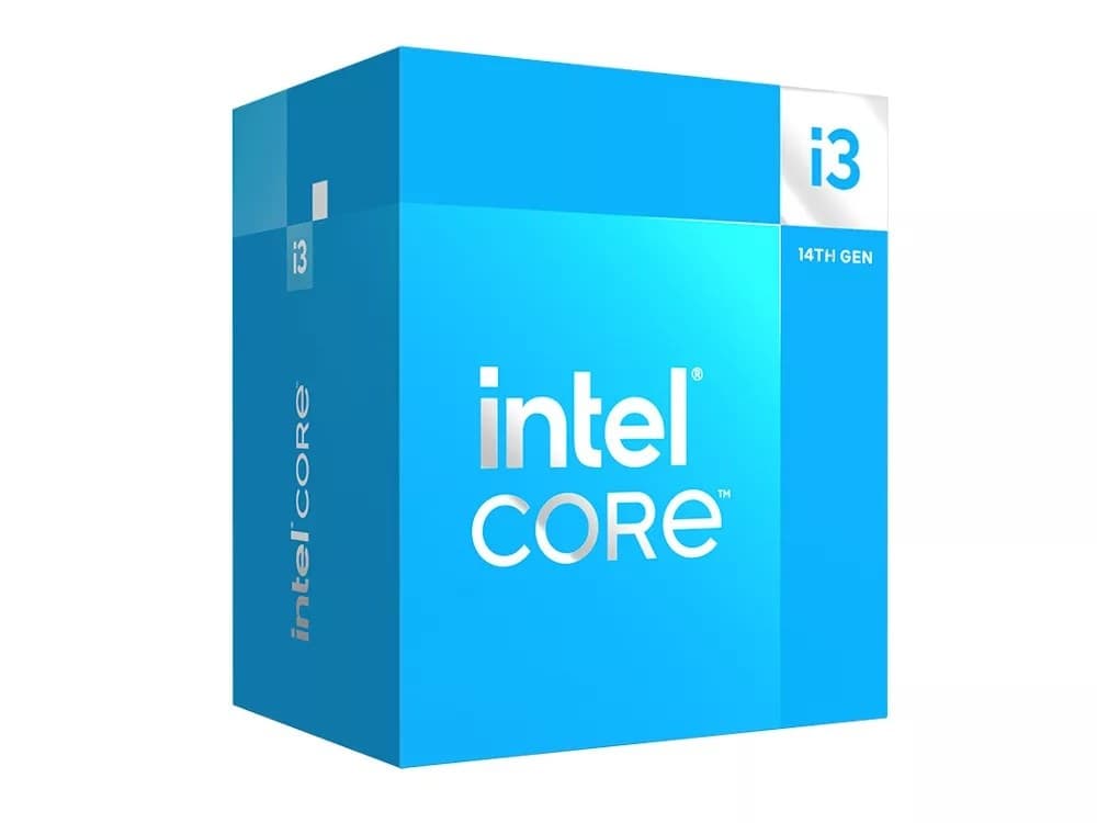 Intel Core i3-14100F Raptor Lake 3.5 GHz LGA 1700 4-Core 8-Thread 12 MB Smart Cache Processor Box - Image 1