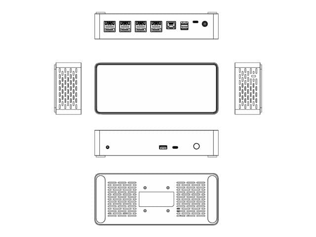 StarTech.com DK31C4DPPDUE USB-C Docking Station - Quad Monitor 4K 60Hz, 4x DisplayPort & 4x HDMI, 100W Power Delivery, Gigabit Ethernet - Image 8