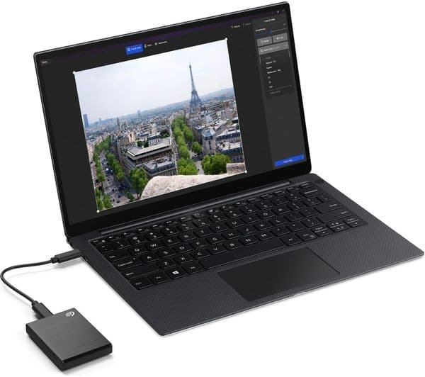 SEAGATE One Touch External SSD - 1 TB, Black - Image 9