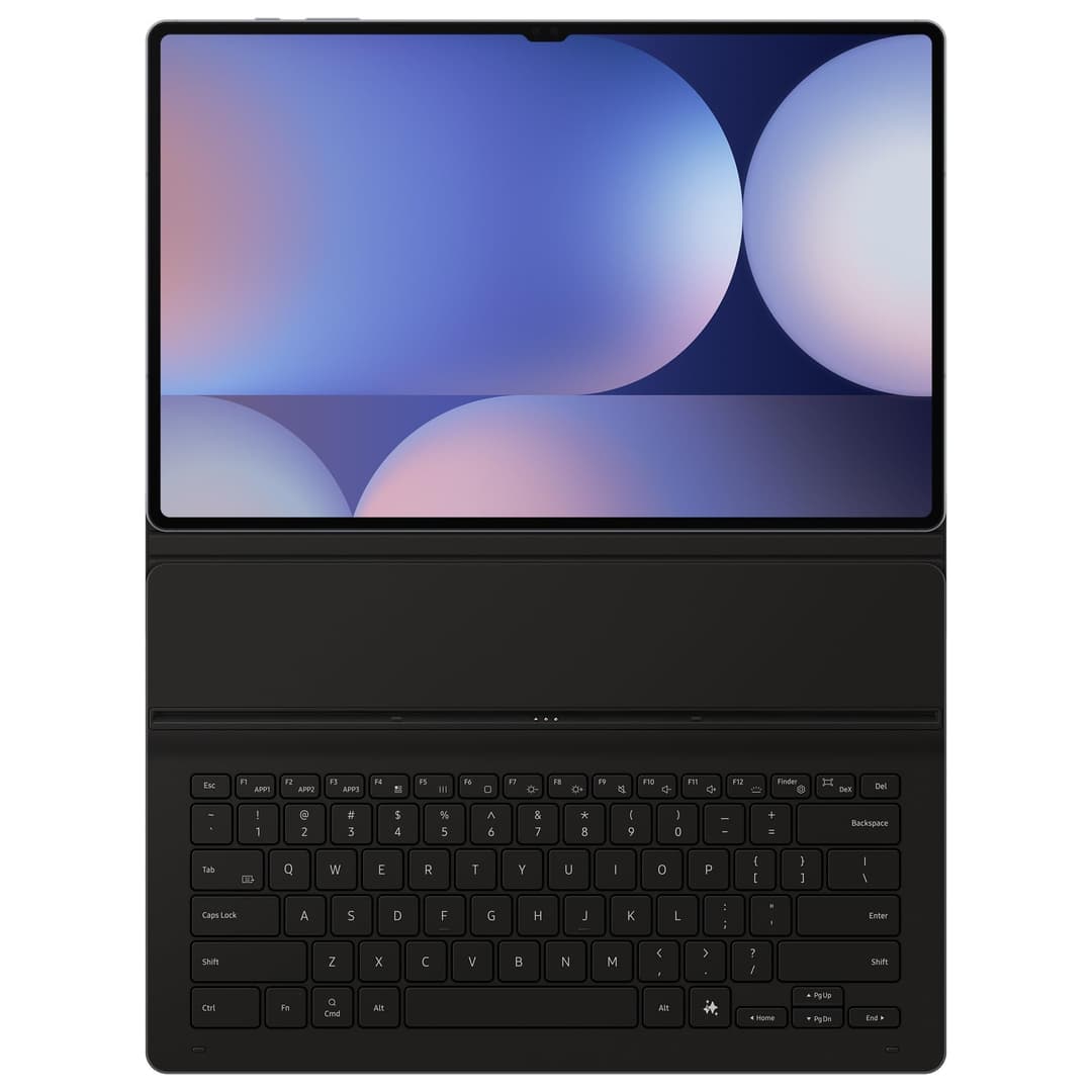 Samsung Galaxy Official AI Book Cover Keyboard Slim for Galaxy Tab S10 Ultra, S9 Ultra - Black - Image 5