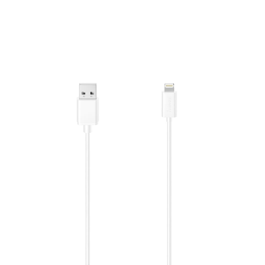 Hama 00200623 USB-A to Lightning Cable, 1.5 m - White - Image 1