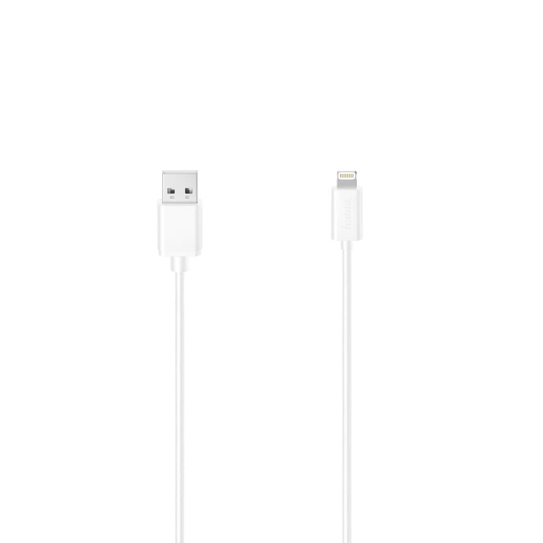 Hama 00200623 USB-A to Lightning Cable, 1.5 m - White