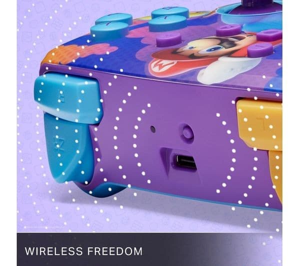 PowerA Enhanced Wireless Controller for Nintendo Switch - Color Splash Heroes - Image 4
