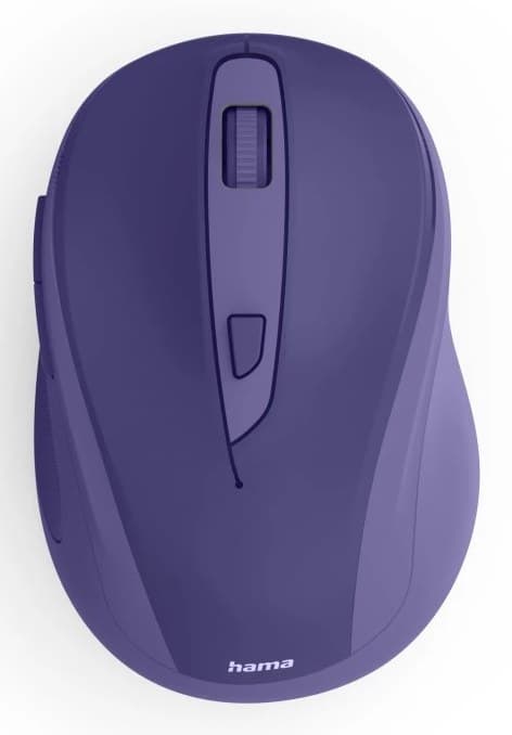 Hama WM-400 Office Mouse, Right-hand, RF Wireless, Optical, 1600 DPI - Blue - Image 1