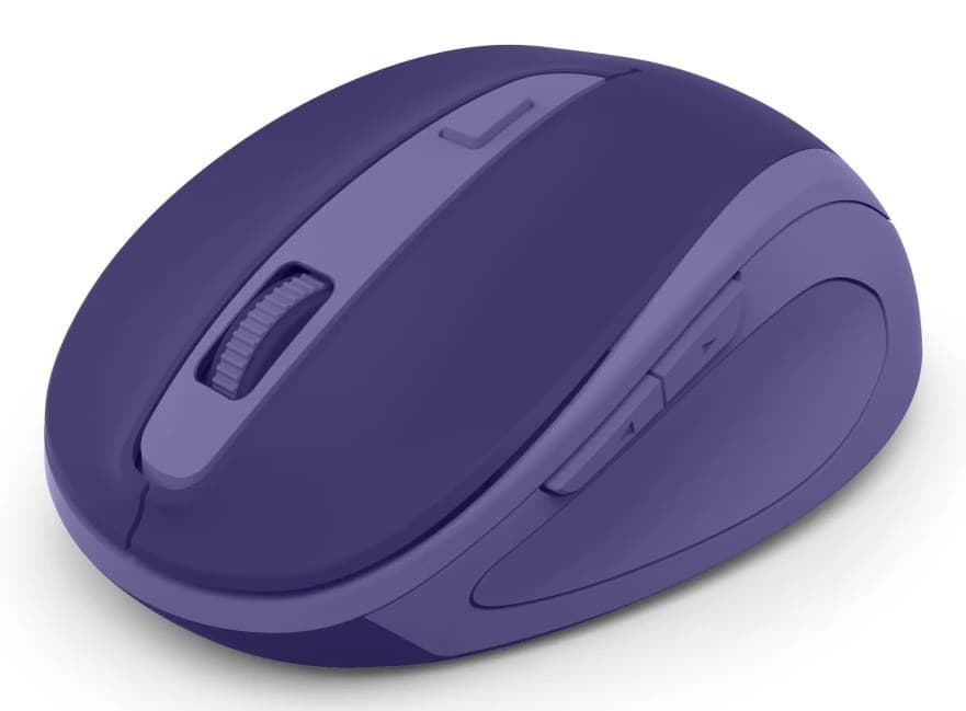 Hama WM-400 Office Mouse, Right-hand, RF Wireless, Optical, 1600 DPI - Blue - Image 2