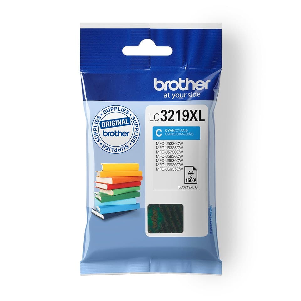 Brother LC3219XL High Yield Ink Cartridge - Cyan