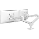 Ergotron LX Pro Dual Side-by-Side Monitor Arm, Desk Mount, up to 27" - White thumbnail 2