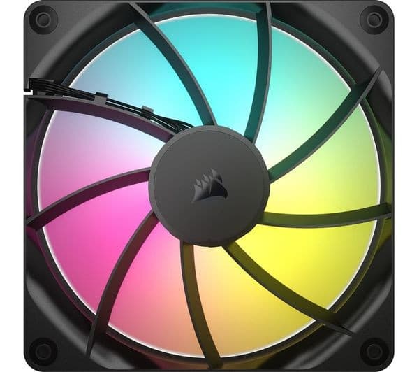 CORSAIR RS140 ARGB PWM 140 mm Case Fan - Black, Single - Image 3