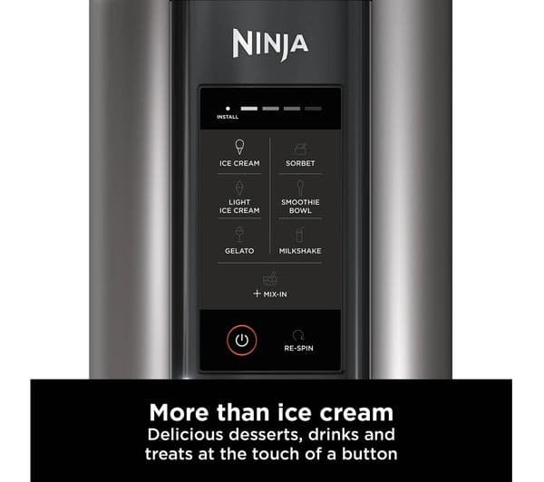 Ninja CREAMi 7-in-1 Ice Cream & Frozen Dessert Maker NC300UK - Image 2