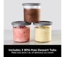 Ninja CREAMi 7-in-1 Ice Cream & Frozen Dessert Maker NC300UK thumbnail 9