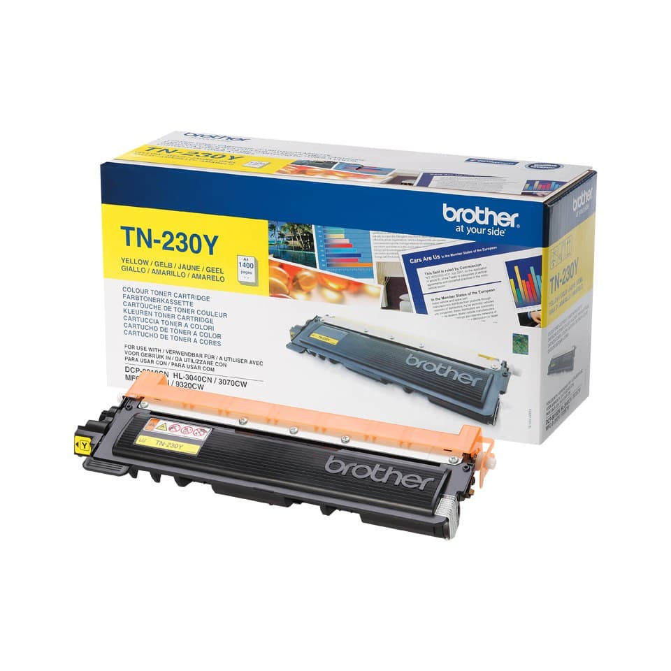 Brother TN-230Y toner cartridge 1 pc(s) Original Yellow - Image 1