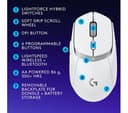 Logitech G309 Lightspeed Wireless Gaming Mouse - White thumbnail 8
