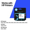 HP 301 Original Ink Cartridge - Colour thumbnail 2