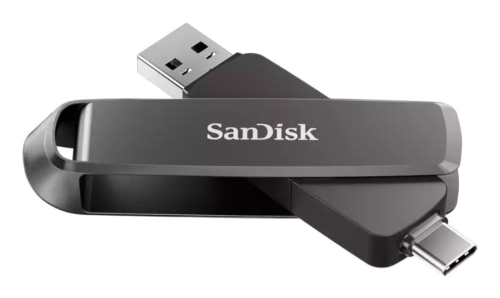 SanDisk SDDDE1-512G-G46 USB flash drive 512 GB USB Type-C/USB Type-A 3.2 Gen 2 (3.1 Gen 2) Black - Image 2