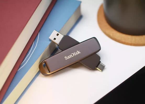 SanDisk SDDDE1-512G-G46 USB flash drive 512 GB USB Type-C/USB Type-A 3.2 Gen 2 (3.1 Gen 2) Black - Image 5