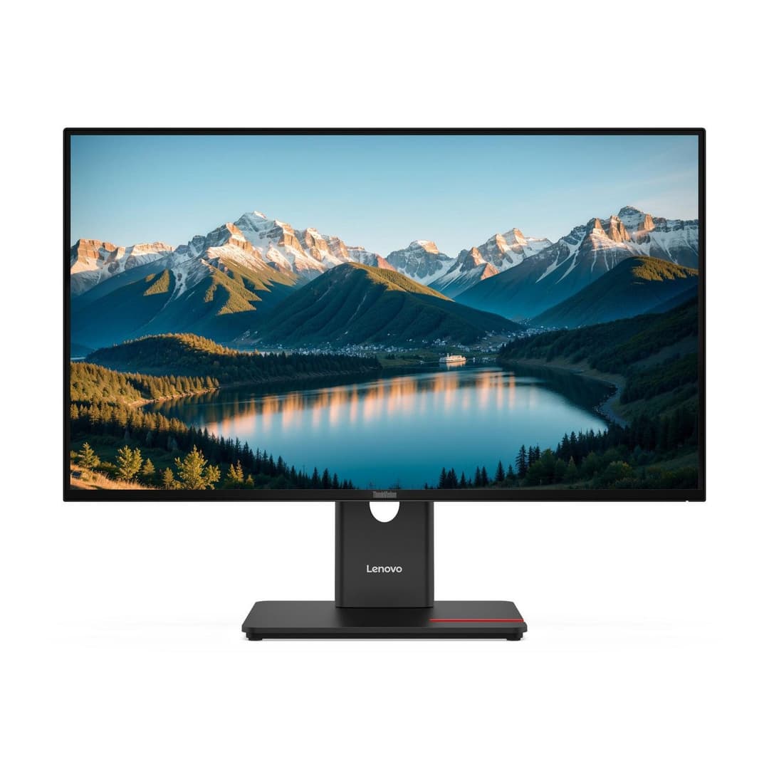 Lenovo ThinkVision T27Q-40 27" QHD IPS LED Monitor 120Hz - Eclipse Black - Image 1