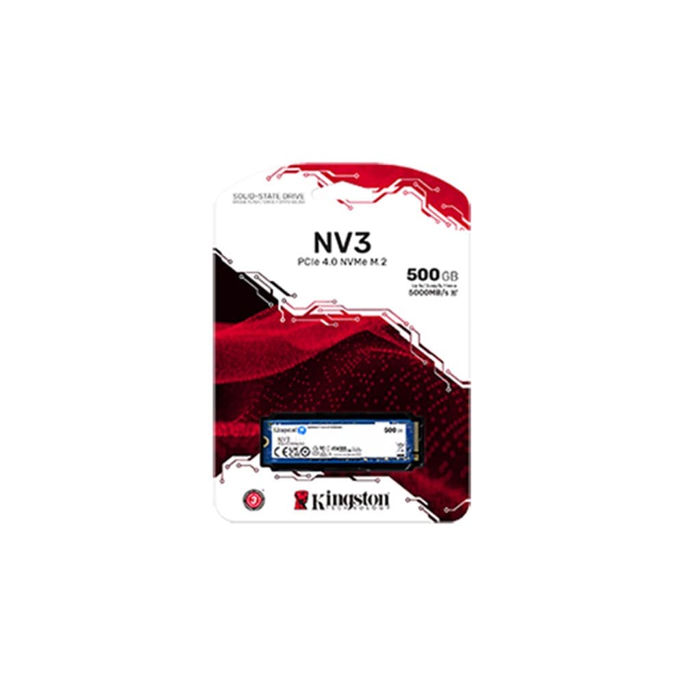 Kingston NV3 500GB M.2 2280 NVMe PCIe 4.0 SSD/Solid State Drive - Image 3