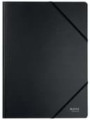 Leitz Recycle Card Folder with Elastic Bands A4 (Pack of 10) - Black thumbnail 1
