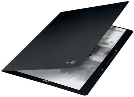 Leitz Recycle Card Folder with Elastic Bands A4 (Pack of 10) - Black - Image 2
