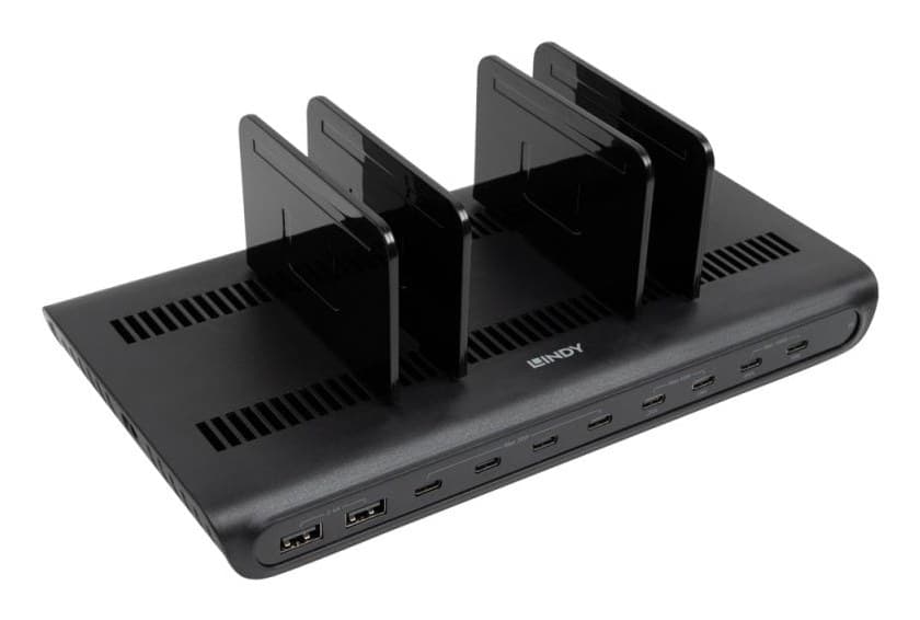 Lindy 240W 10 Port USB Charging Station