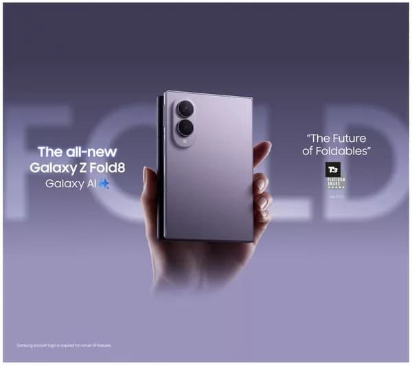 Samsung Galaxy Z Fold8 512GB Foldable Smartphone 12GB RAM - Lavender - Image 2